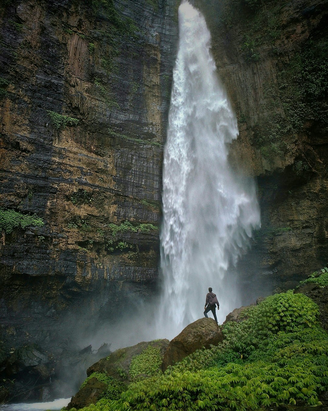kapas biru waterfall , Lumajang - Indonesian